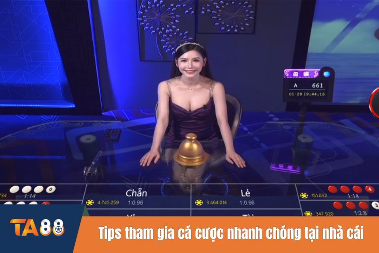 Tips tham gia cá cược nhanh chóng tại nhà cái